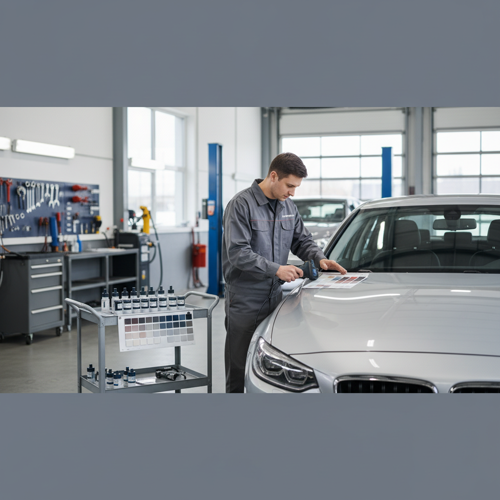 Подбор красок для автомобиля